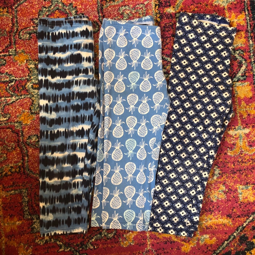 Bundle of 5 leggings Old Navy Large 10/12